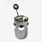 Sterling silver preserve pot